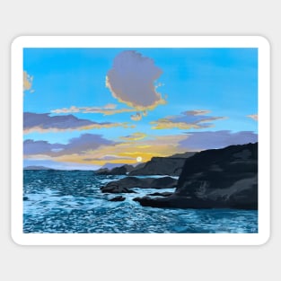 Northern Ireland Sunrise Sticker